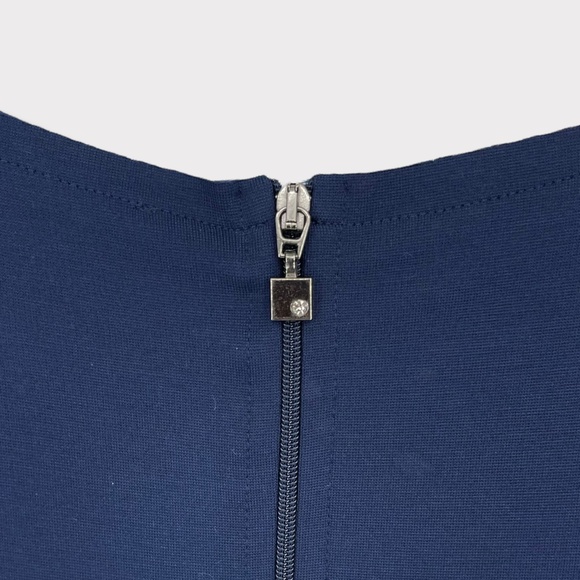 Pietro Brunelli Navy Capri Designer Maternity Dress Size Small - Picture 7 of 11